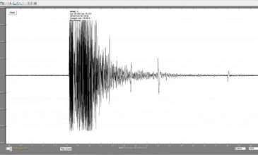 Ισχυρός σεισμός ανάμεσα σε Κρήτη και Κύθηρα: Η καταγραφή του από τον σεισμογράφο