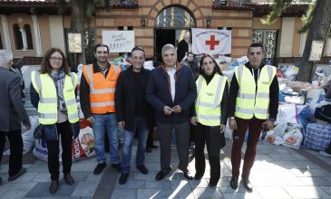 Ανθρωπιστική βοήθεια στην Αλβανία από Περιφέρεια Αττικής και Ερυθρό Σταυρό