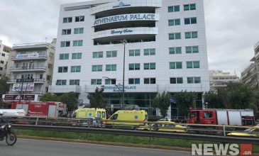 Φωτιά σε ξενοδοχείο στη Συγγρού: Τρία άτομα στο νοσοκομείο με σοβαρά αναπνευστικά προβλήματα