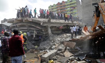 Κατέρρευσε κτίριο στο Ναϊρόμπι της Κένυας