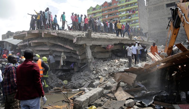 Κατέρρευσε κτίριο στο Ναϊρόμπι της Κένυας