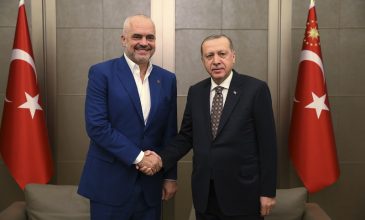 Συνάντηση με τον Αλβανό πρωθυπουργό είχε ο Ερντογάν