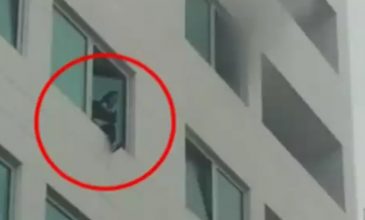 Βίντεο-ντοκουμέντα από τους εγκλωβισμένους στο φλεγόμενο ξενοδοχείο της Συγγρού