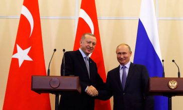 Ερντογάν-Πούτιν συνεχίζουν τη συνεργασία των δύο χωρών