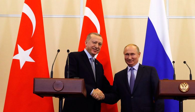 Ερντογάν-Πούτιν συνεχίζουν τη συνεργασία των δύο χωρών