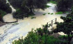 Κακοκαιρία Διδώ: Πλημμύρες και κατολισθήσεις στη Ρόδο