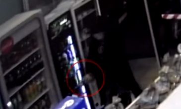 Βίντεο-ντοκουμέντο ένοπλης ληστείας σε μίνι μάρκετ στο Ηράκλειο