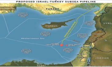 Η Άγκυρα «βολιδοσκοπεί» για υποθαλάσιο αγωγό Ισραήλ-Τουρκίας