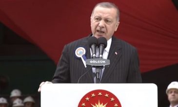Νέες προκλήσεις Ερντογάν – Δεν θα μας περιορίσουν στις ακτές μας