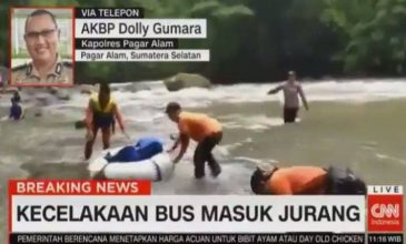 Ινδονησία: Λεωφορείο έπεσε σε χαράδρα – 24 νεκροί