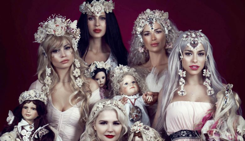 Μεταμορφώθηκαν σε βικτωριανές κούκλες πέντε πανέμορφα μοντέλα της ελληνικής showbiz