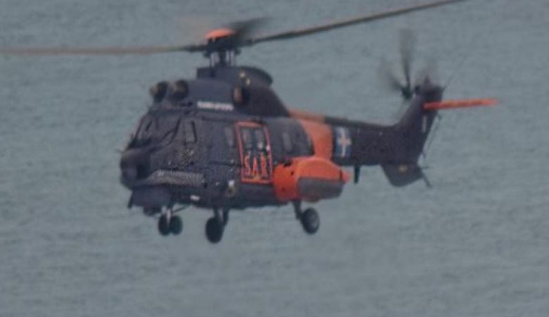 Στην Κίναρο ελικόπτερο Super Puma για την αγνοούμενη κάτοικο
