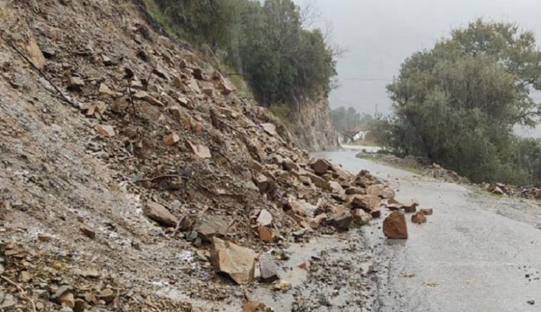Ηράκλειο: Κατολισθήσεις απο τη νεροποντή – Αγωνία για τους σεισμόπληκτους