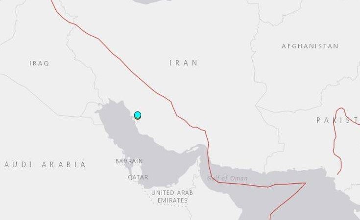 Σεισμός στο Ιράν κοντά σε πυρηνικό σταθμό