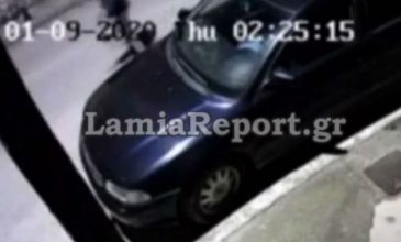 Λαμία: Η κάμερα «τσάκωσε» 15χρονο που είχε «ρημάξει» καθρέπτες αυτοκινήτων