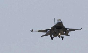 Έπεσε F-16 στην Ανδραβίδα – Σώος ο πιλότος