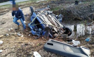 Αυτοκίνητο έπεσε σε αύλακα στην Πρέβεζα – Νεκρός ο 40χρονος οδηγός του