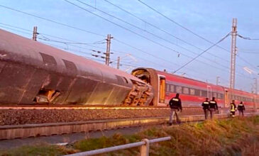 Τρένο εκτροχιάσθηκε κοντά στο Μιλάνο – Νεκροί και τραυματίες