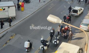 Αυτοκίνητο παρέσυρε πεζή στο κέντρο της Θεσσαλονίκης