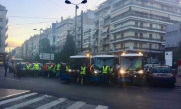 Δράσεις καθαριότητας του Δήμου Αθηναίων στο Παγκράτι