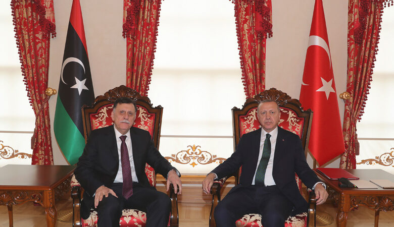 Συνάντηση Ερντογάν-Σάρατζ για την κατάπαυση του πυρός στη Λιβύη