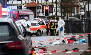 Δεκάδες τραυματίες από την επίθεση με αυτοκίνητο σε πλήθος στη Γερμανία