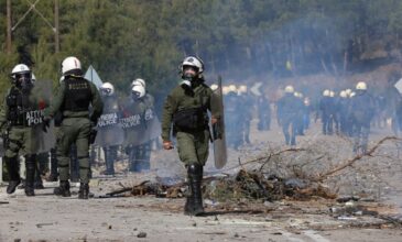Μηνύσεις για την «απρόκλητη αστυνομική βία» των ΜΑΤ στη Λέσβο