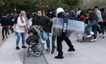 Νέα επεισόδια στη Μυτιλήνη: Μετανάστες ζητούν να φύγουν για Πειραιά