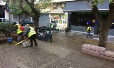 Παρεμβάσεις καθαριότητας σε δημόσιους χώρους της Αθήνας
