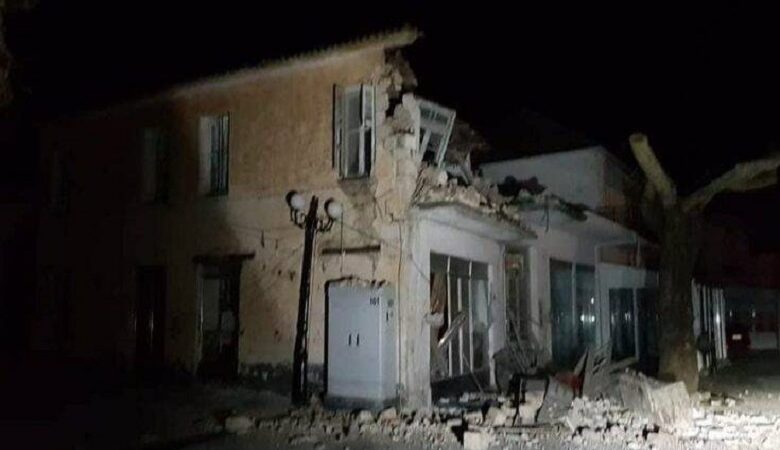 Εικόνες από τον ισχυρό σεισμό που ταρακούνησε την Πάργα