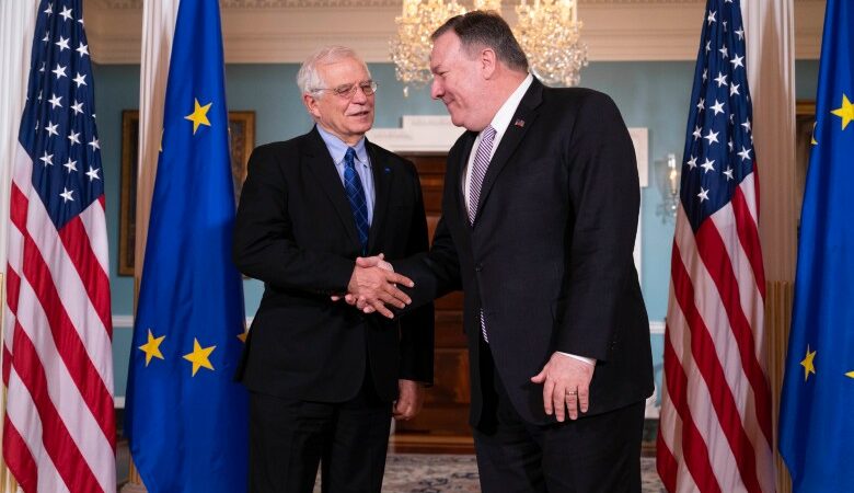 Ζ. Μπορέλ – Μ. Πομπέο: Να ενισχυθεί η συνεργασία ΕΕ-ΗΠΑ