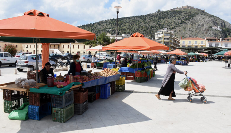 Κορονοϊός: Θερμομετρήσεις σε πωλητές στις λαϊκές αγορές από γιατρούς