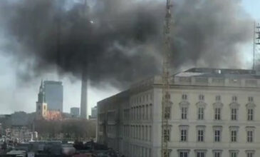 Φωτιά στο Ανάκτορο του Βερολίνου – Δείτε το βίντεο