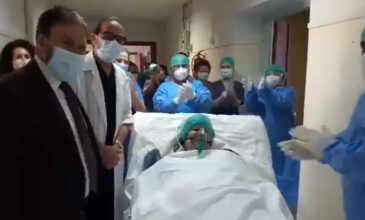 Κορονοϊός: Ασθενής βγήκε από τη ΜΕΘ στο Βενιζέλειο μέσα σε χειροκροτήματα