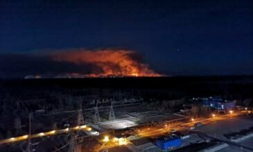 Τσερνόμπιλ: Η πυρκαγιά πλησίασε τον ανενεργό πυρηνικό σταθμό