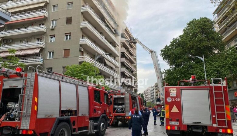 Τραγωδία στη Θεσσαλονίκη: Νεκρός 86χρονος από φωτιά σε διαμέρισμα