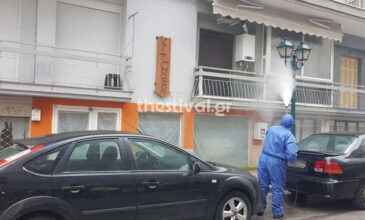 Θεσσαλονίκη: Απολύμανση στη γειτονιά όπου ζούσε ο 35χρονος που «έφυγε» από κοροναϊό