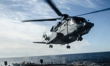 Χάθηκε από τα ραντάρ ελικόπτερο του ΝΑΤΟ ανοιχτά της Κεφαλονιάς