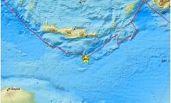 Ισχυρός σεισμός τώρα ανοιχτά της Κρήτης