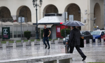 Έκτακτο δελτίο επιδείνωσης καιρού: Έρχονται βροχές και χαλάζι