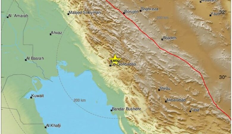 Δυνατός σεισμός τώρα στο Ιράν