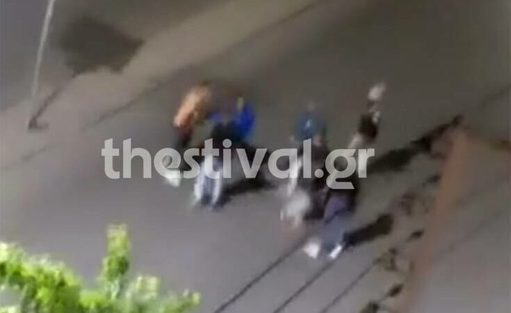 Βίντεο – ντοκουμέντο από την επίθεση σε άνδρα στη Θεσσαλονίκη