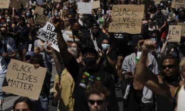 Διαδηλώσεις σε Λονδίνο και Βερολίνο για το θάνατο του Αφροαμερικανού Τζορτζ Φλόιντ