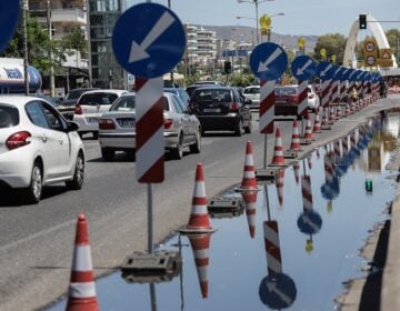 Kυκλοφοριακές ρυθμίσεις αύριο Σάββατο στη λεωφόρο Ποσειδώνος λόγω έργων