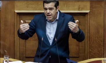 Παρέμβαση Τσίπρα στη Βουλή για τα ελληνοτουρκικά