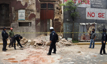 Φονικός σεισμός στο Μεξικό: Στους 10 οι νεκροί