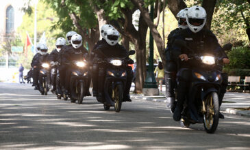 Δίκυκλη ομάδα της Αστυνομίας έρχεται στη Θεσσαλονίκη