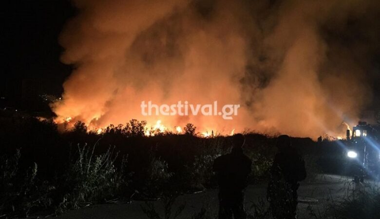 Φωτιά ξέσπασε στη ΒΙ.ΠΕ. της Θεσσαλονίκης