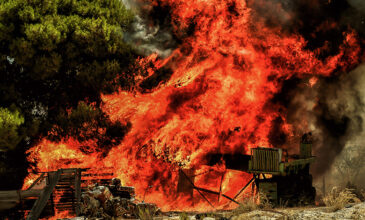 Νέα πυρκαγιά στη Μεσσηνία σε αγροτοδασική έκταση στο Βλαχόπουλο