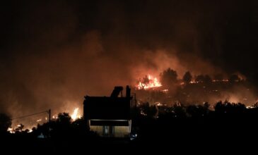 Ολονύκτια μάχη με τις φλόγες στην Κόρινθο- 57 πυρκαγιές σε όλη τη χώρα σε μία ημέρα